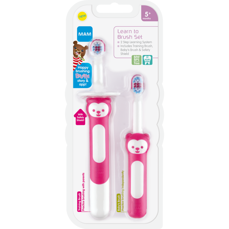 זוג מברשות שיניים 