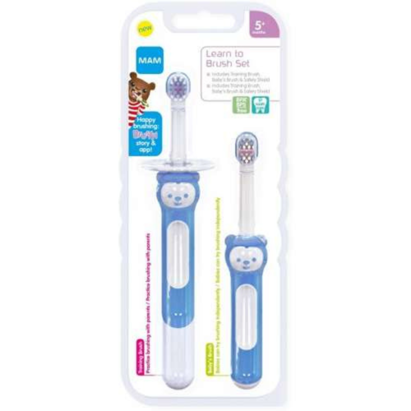 זוג מברשות שיניים 