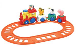 רכבת מוזיקלית עם חיות