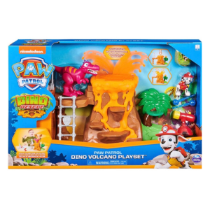 סט הר געש +דינוזאור 