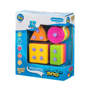 השחלת צורות 17חלקים