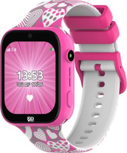 שעון חכם לילדים  ורוד 