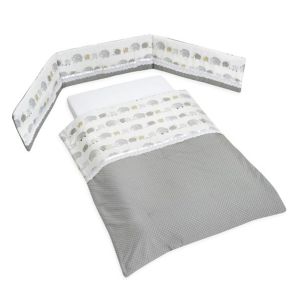 סט מיטה משפחת כבשים 