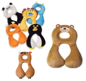 תומך ראש לכיסא בטיחות או סלקל חיות 