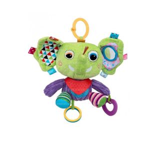 בובת פעילות אדי הפיל עם בנדנה 