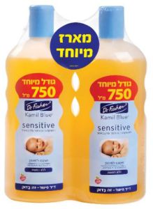  זוגות סנסטיב 750 שמפו מ"ל אל דמע ד"ר פישר